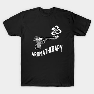 Aromtherapy Weapon Smoke Gun T-Shirt